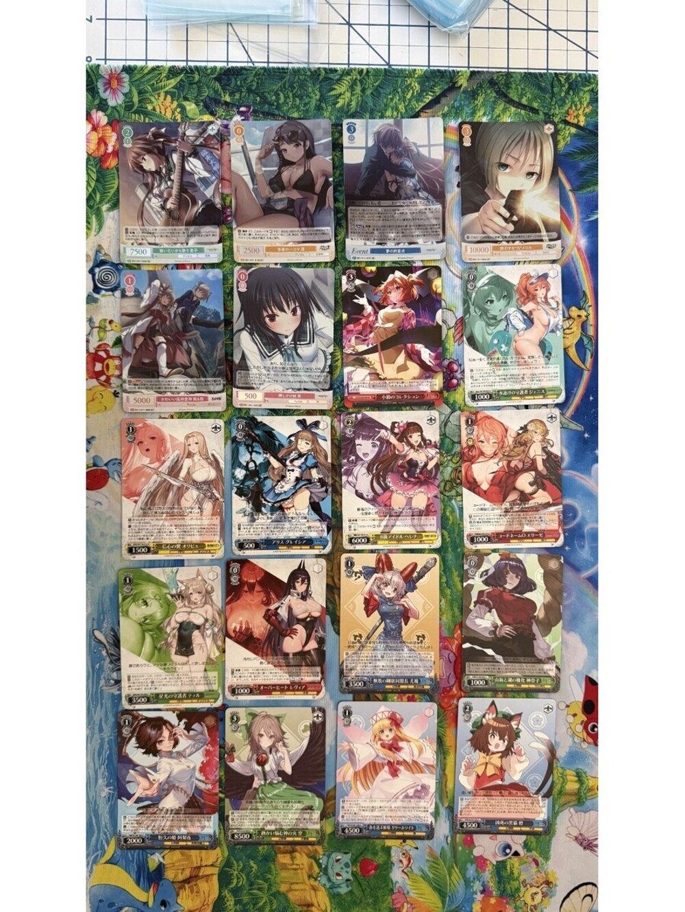 Weiss Schwarz 20 Card Lot Mixed Anime TCG RAW D25